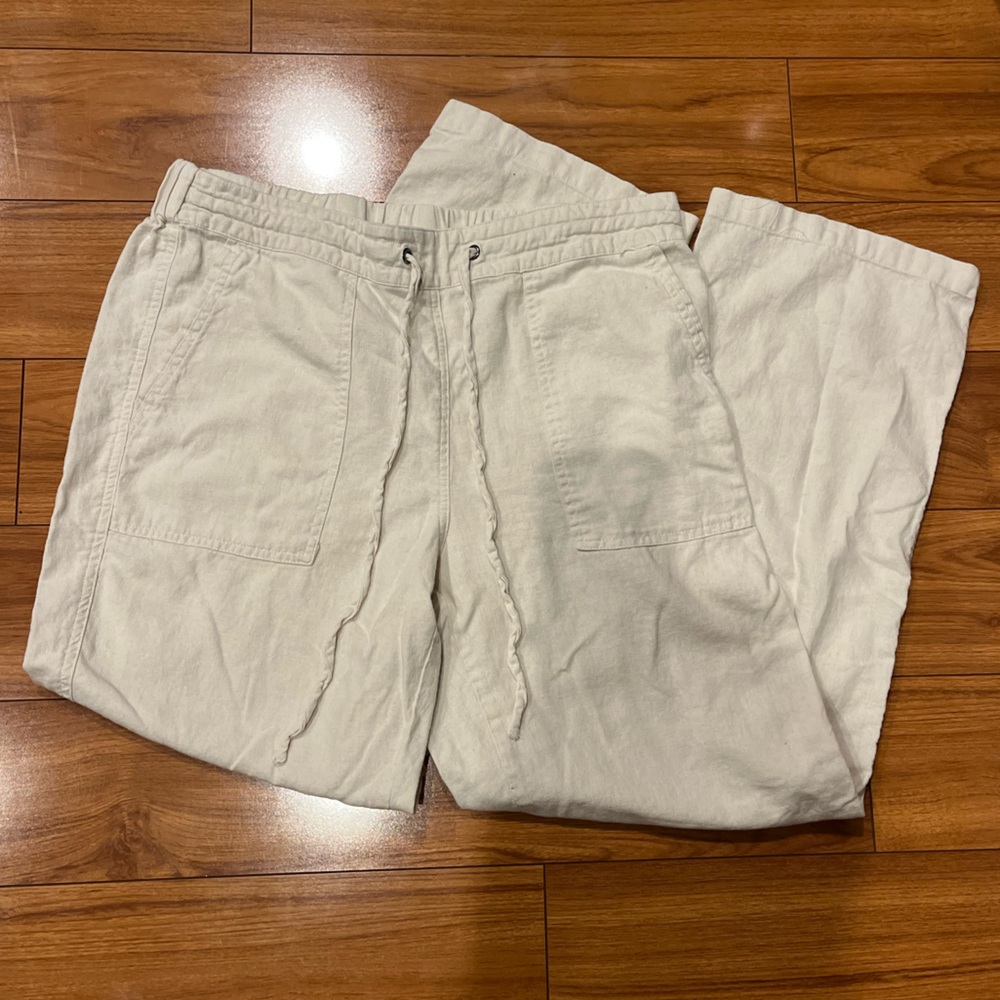 Nicole Miller Linen Pants